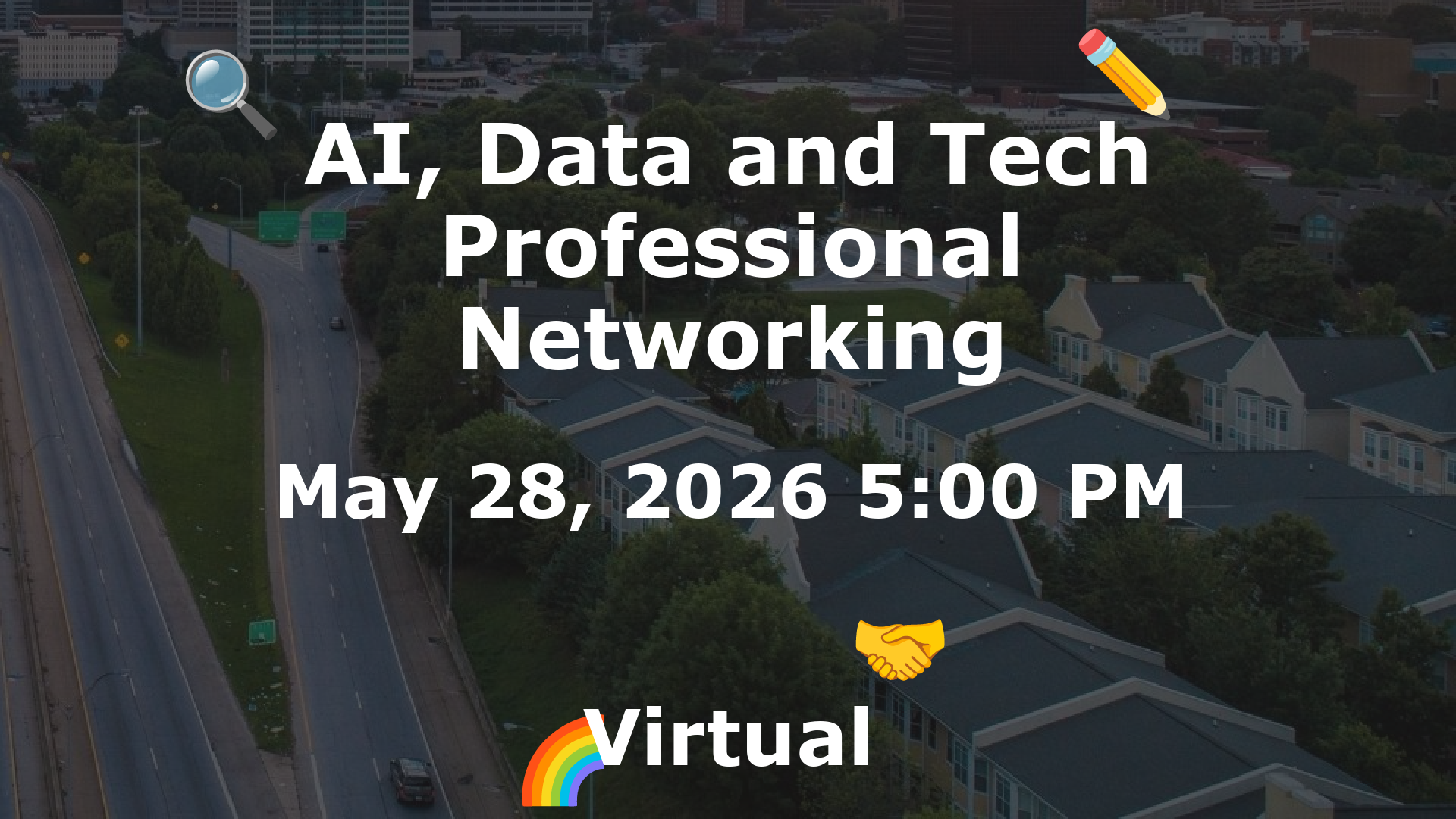 AI, Data and Tech Professional Networking event image